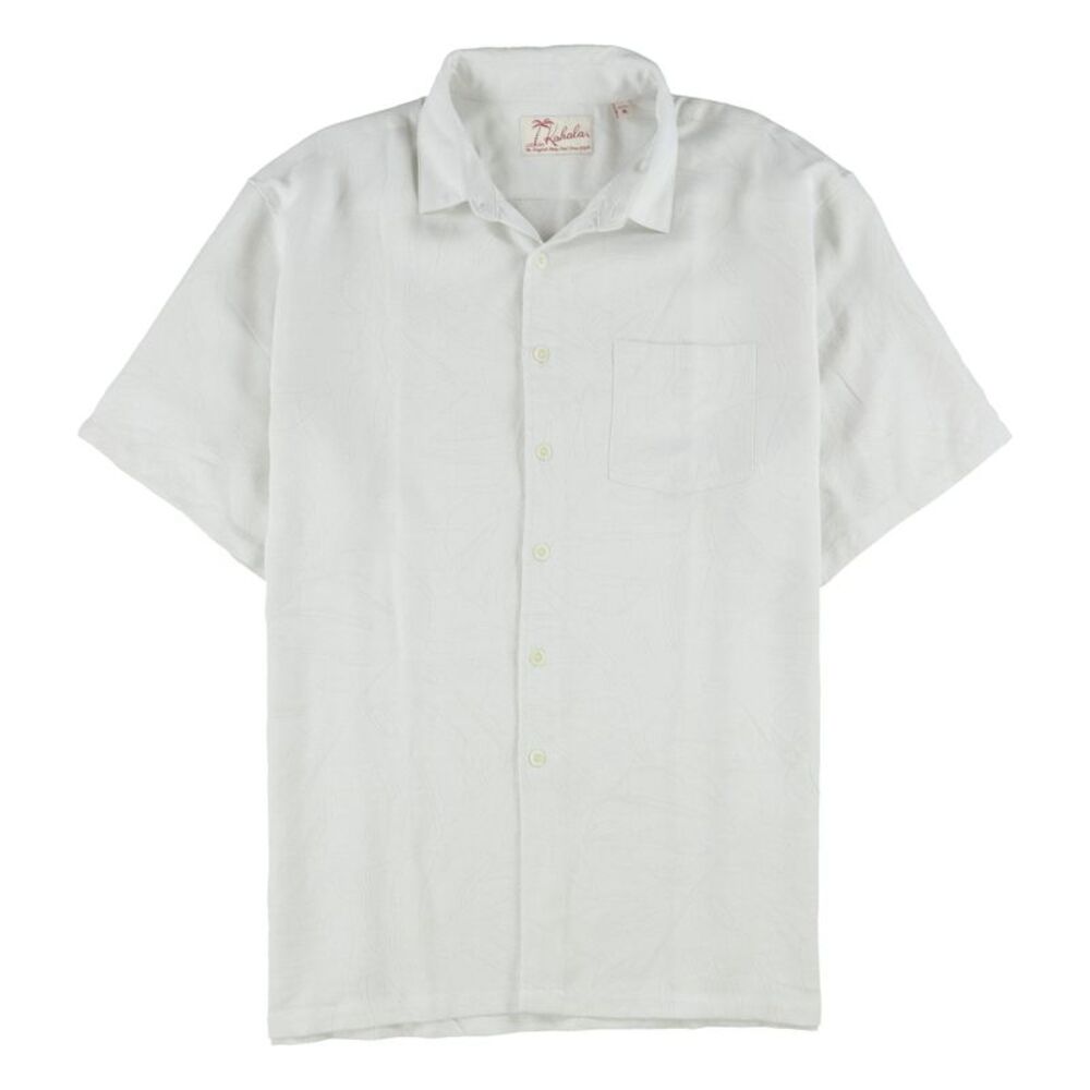 Kahala Mens Electric Fern Button Up Shirt, NWT
